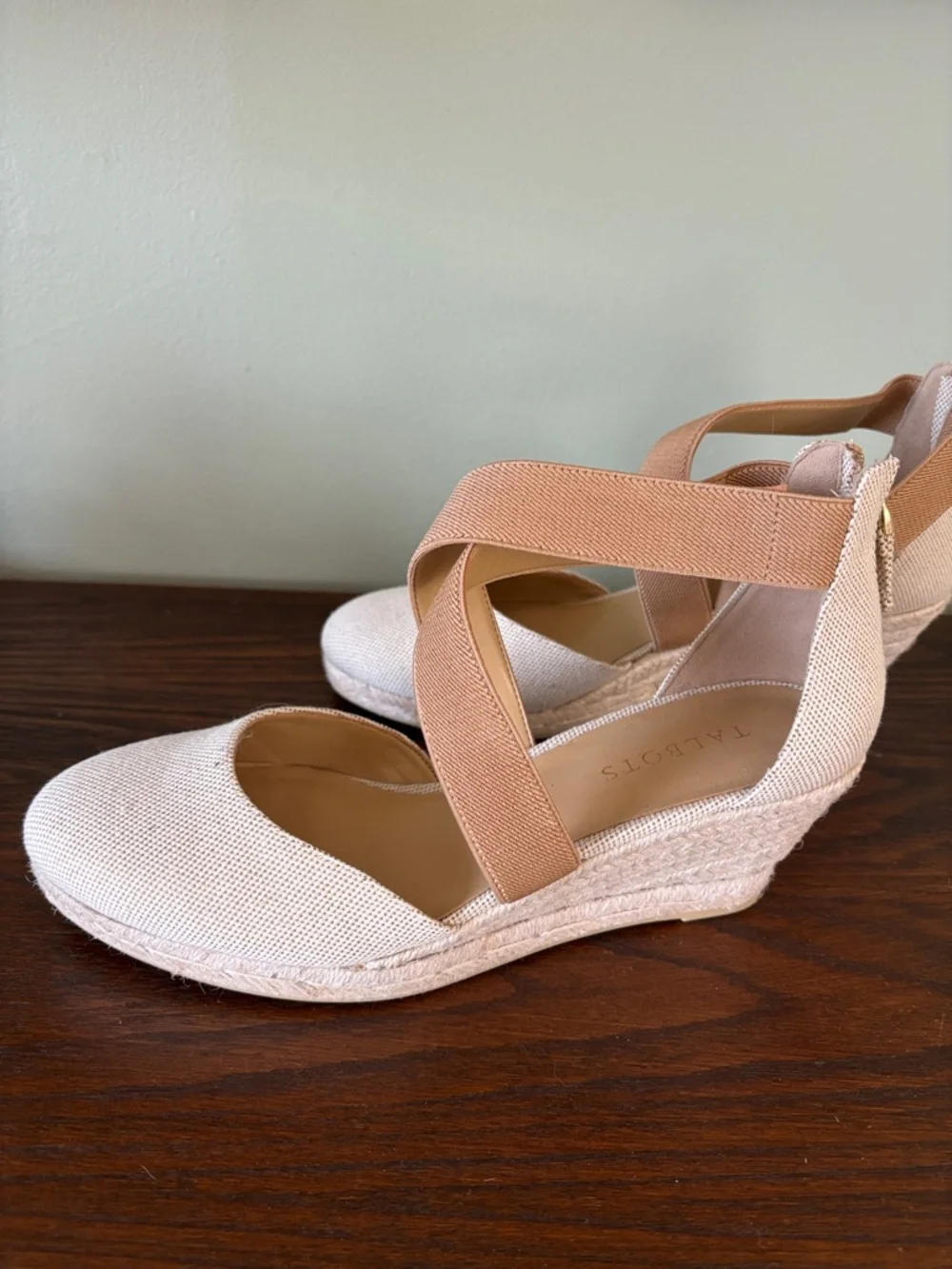 Talbots Lyndsay Espadrille Wedge Sandals